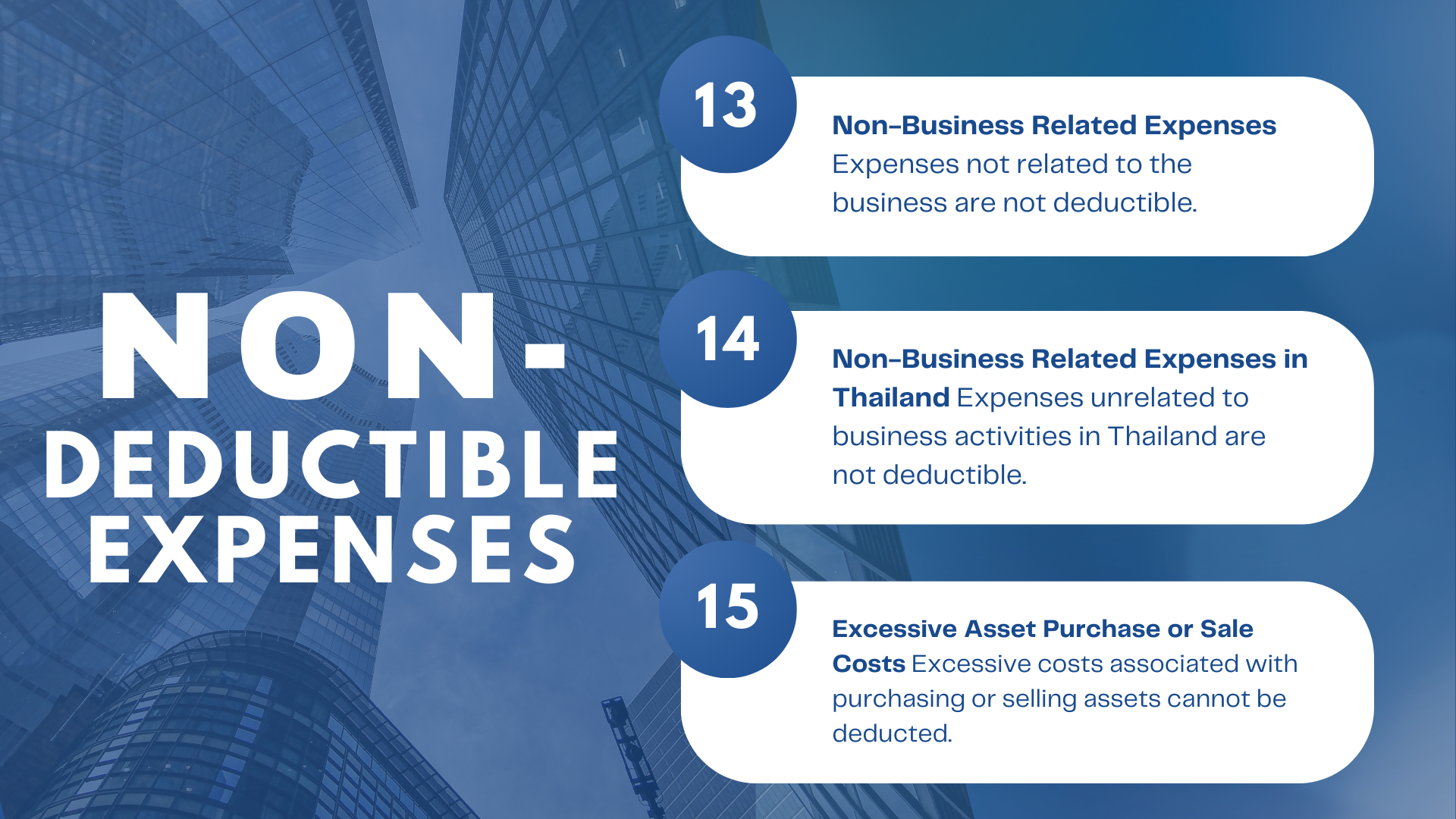 Non- Deductible Expenses 49